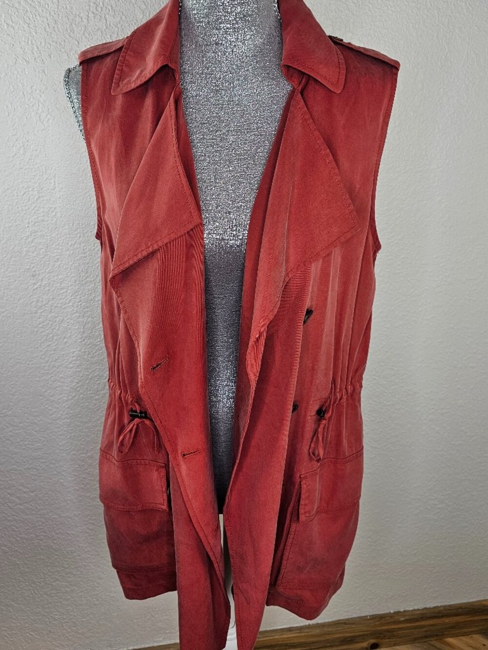 Banana Republic Anorak Utility Vest Size Medium